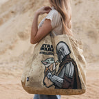 Produktbild Grogu och Mando Shopper-väska - Star Wars The Mandalorian & Grogu
