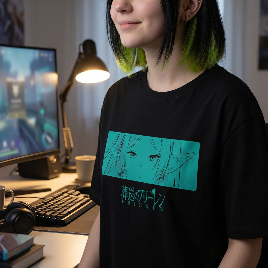 Produktbild Frieren - Karaktärs T-shirt svart