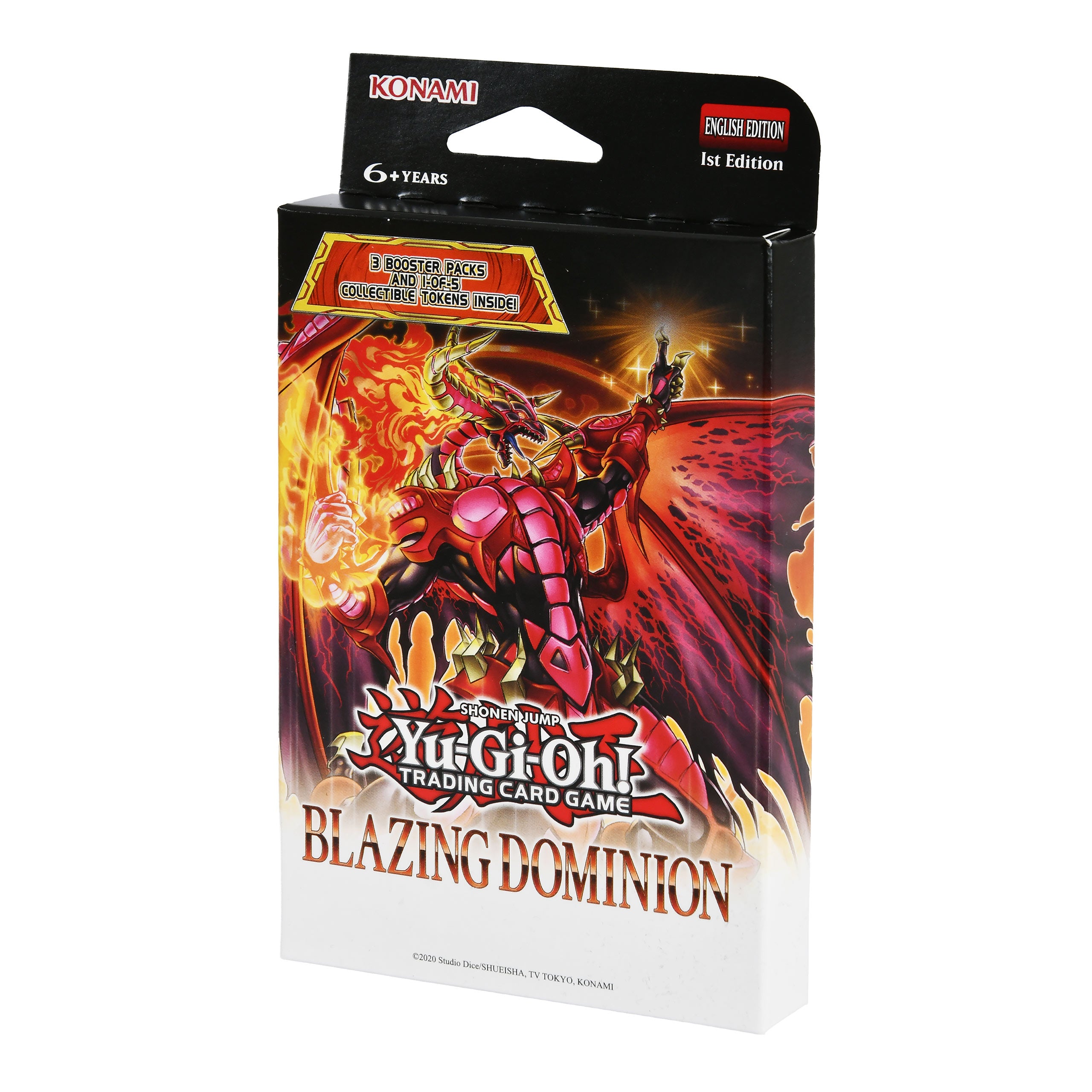 Produktbild Yu-Gi-Oh! - Blazing Dominion Tuckbox engelsk version