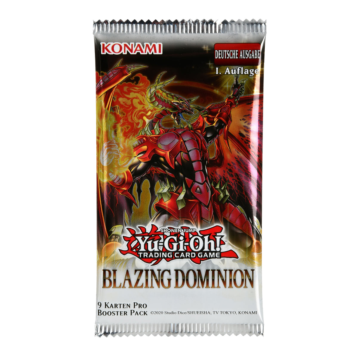 Produktbild Yu-Gi-Oh! – Blazing Dominion Collector Booster tysk version