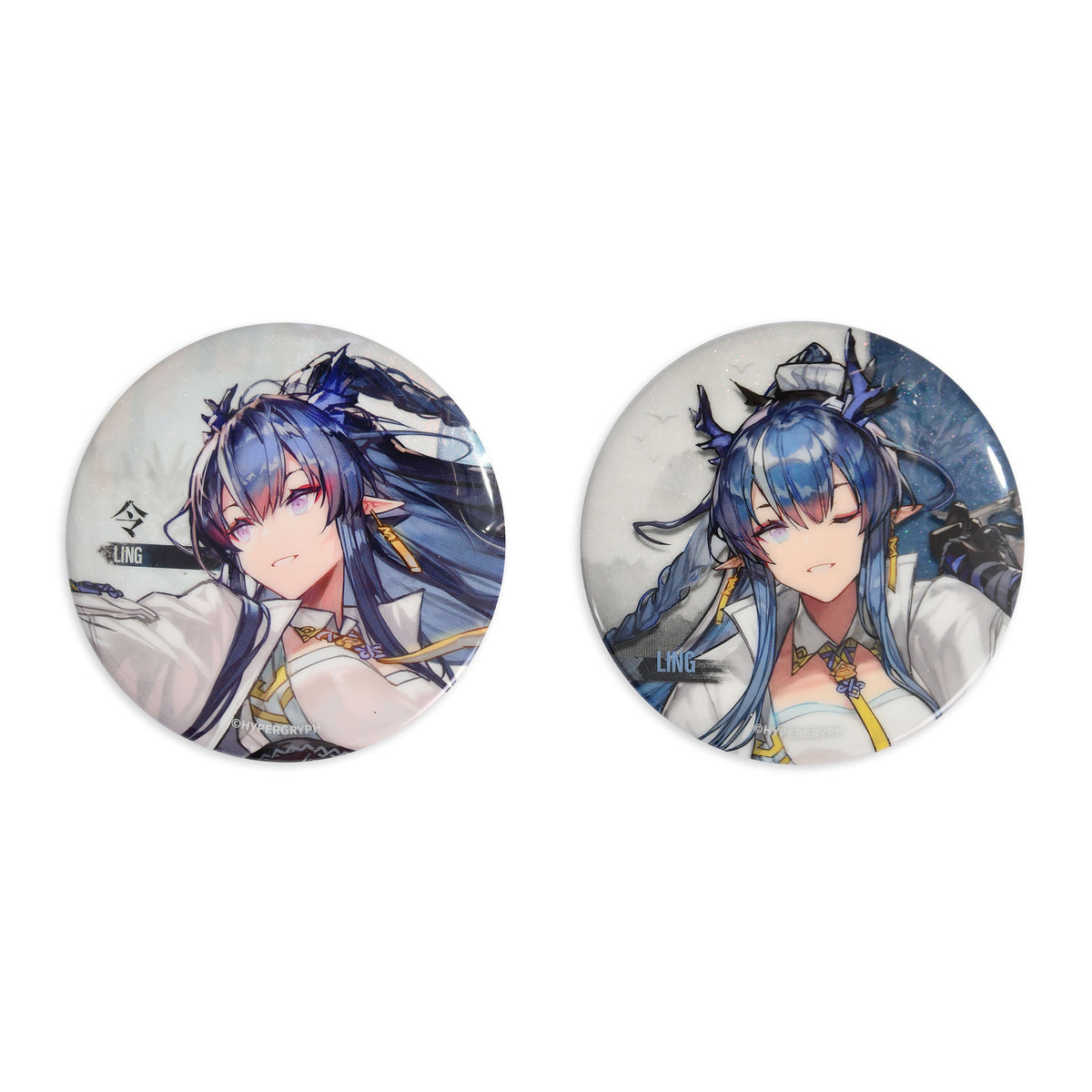 Produktbild Arknights - Ling 2-pack akrylnålar