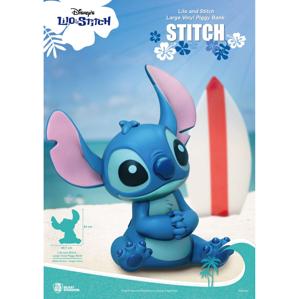 Product image Lilo & Stitch Piggy Vinyl Money Box Stitch 44 cm