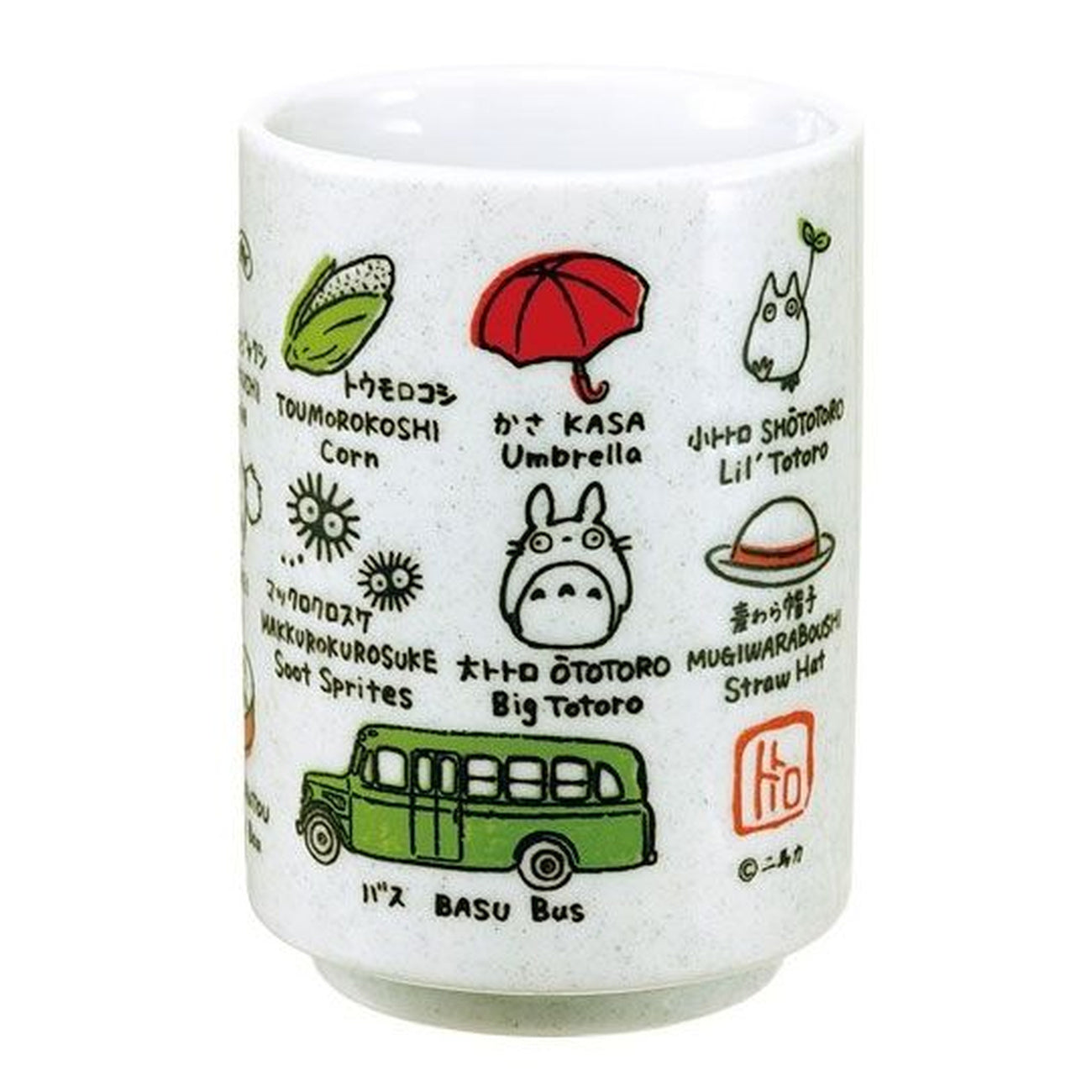 Produktbild Min granne Totoro Japansk tekopp Karaktärer