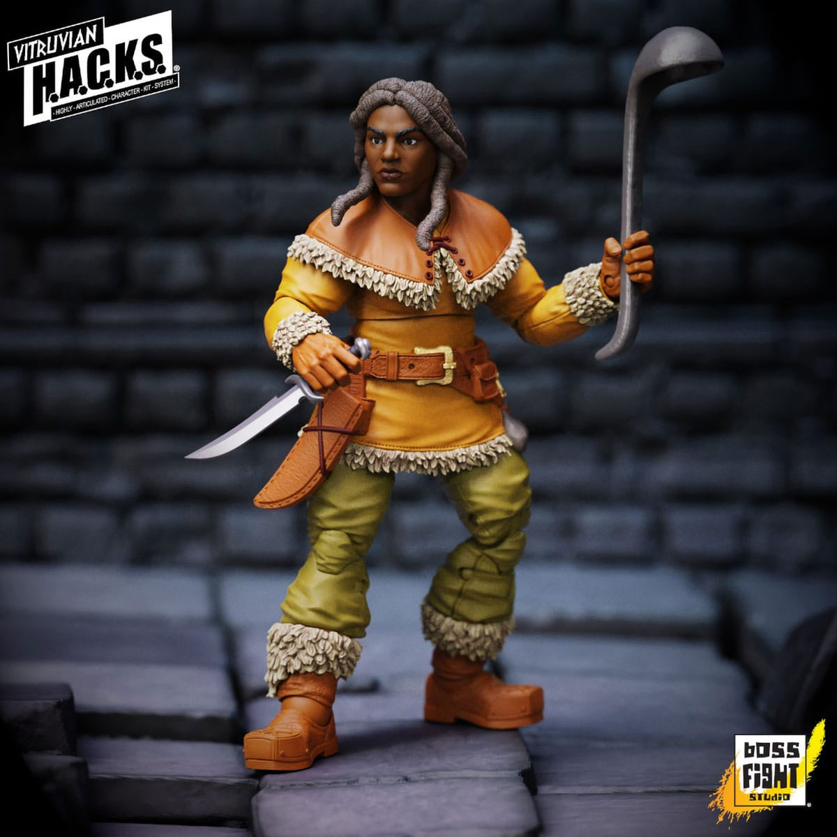 Produktbild Vitruvian H.A.C.K.S. Actionfigur Dvärg Krogvärdinnan Madame