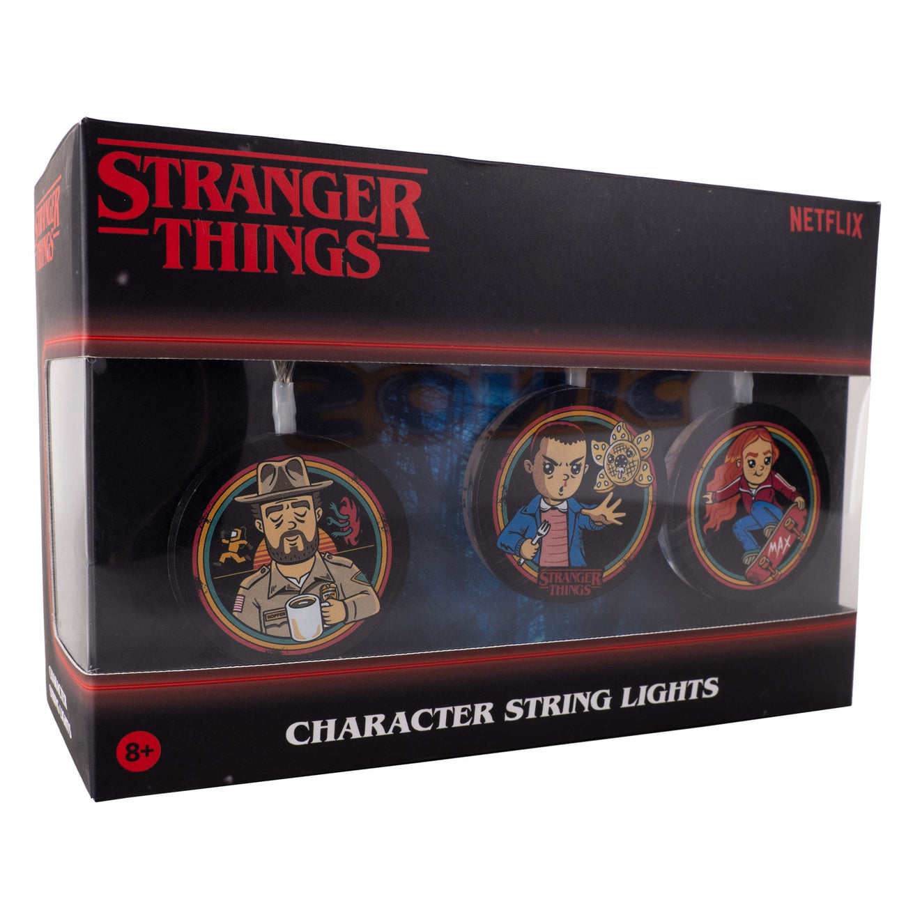 Produktbild Stranger Things Ljusslinga Karaktärer