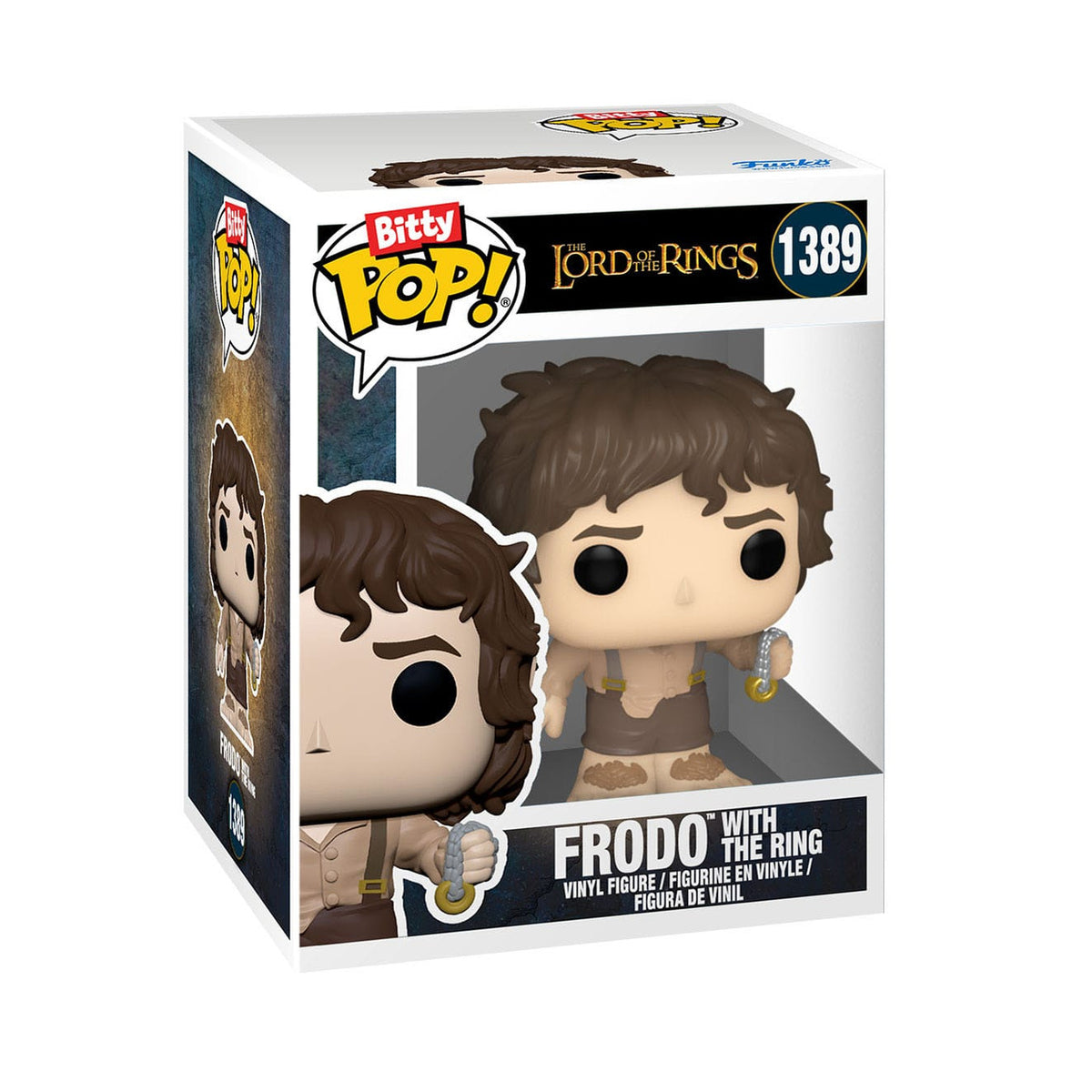 Produktbild Sagan om Ringen Bitty POP! Town Vinylfigur Frodo i Fylke