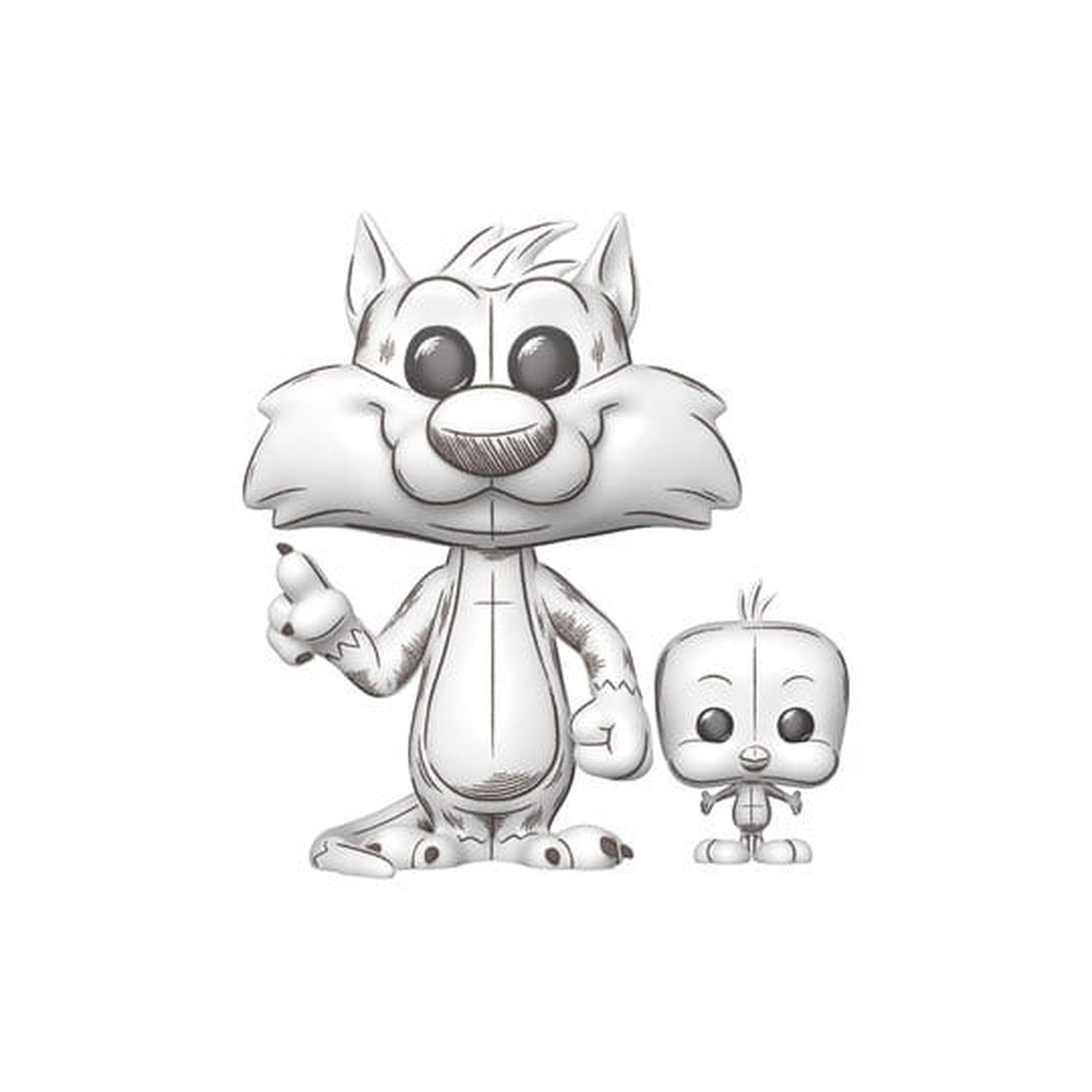 Produktbild Looney Tunes POP! & Buddy Animation-vinylfigur