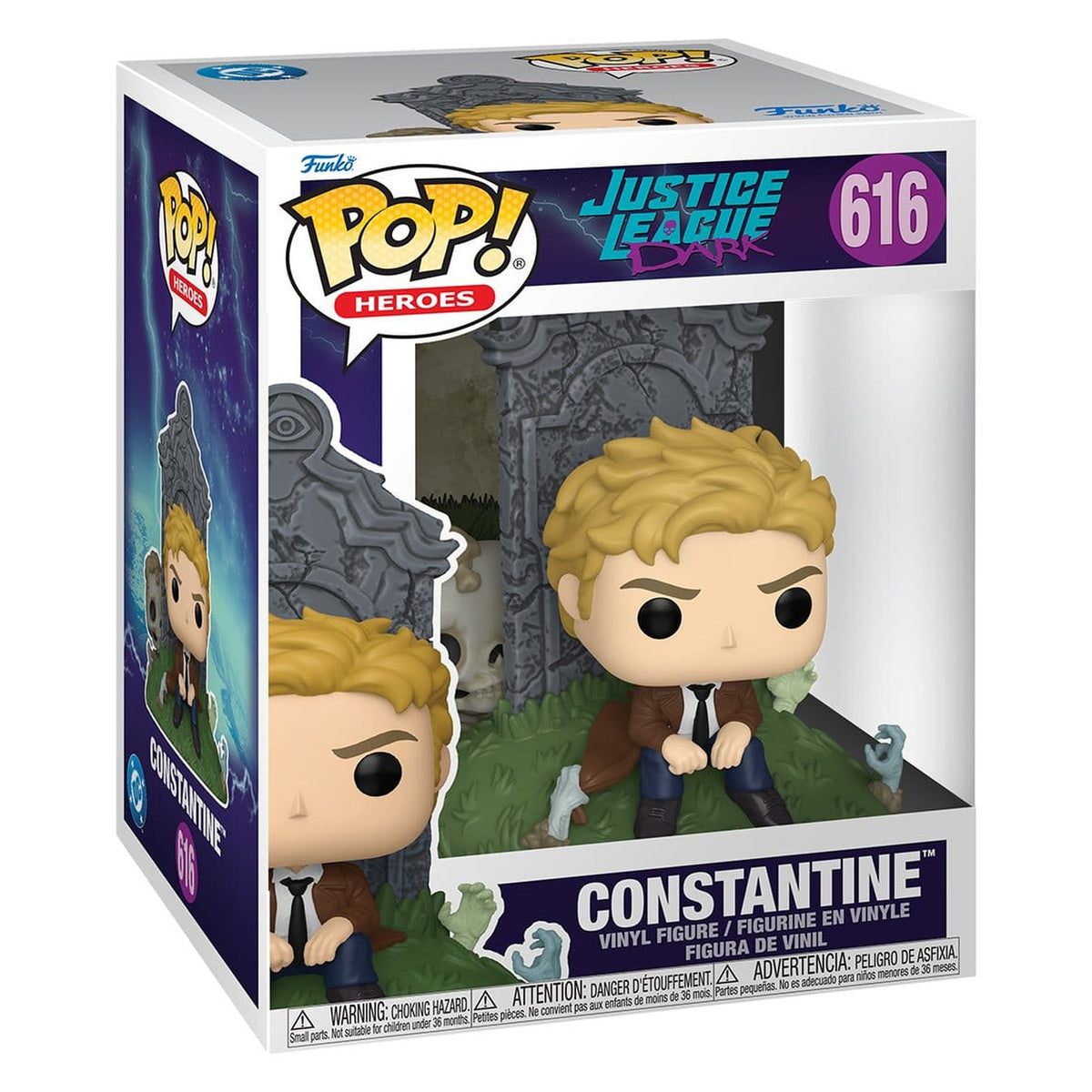 Produktbild Justice League Dark POP! Deluxe vinylfigur Constantine 9 cm