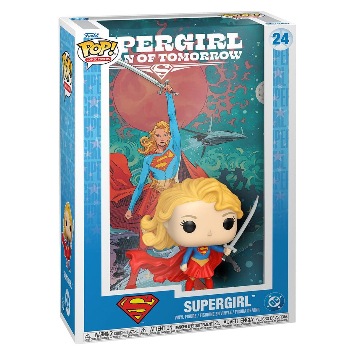 Produktbild DC Comics POP! Comic Cover vinylfigur Supergirl 9 cm