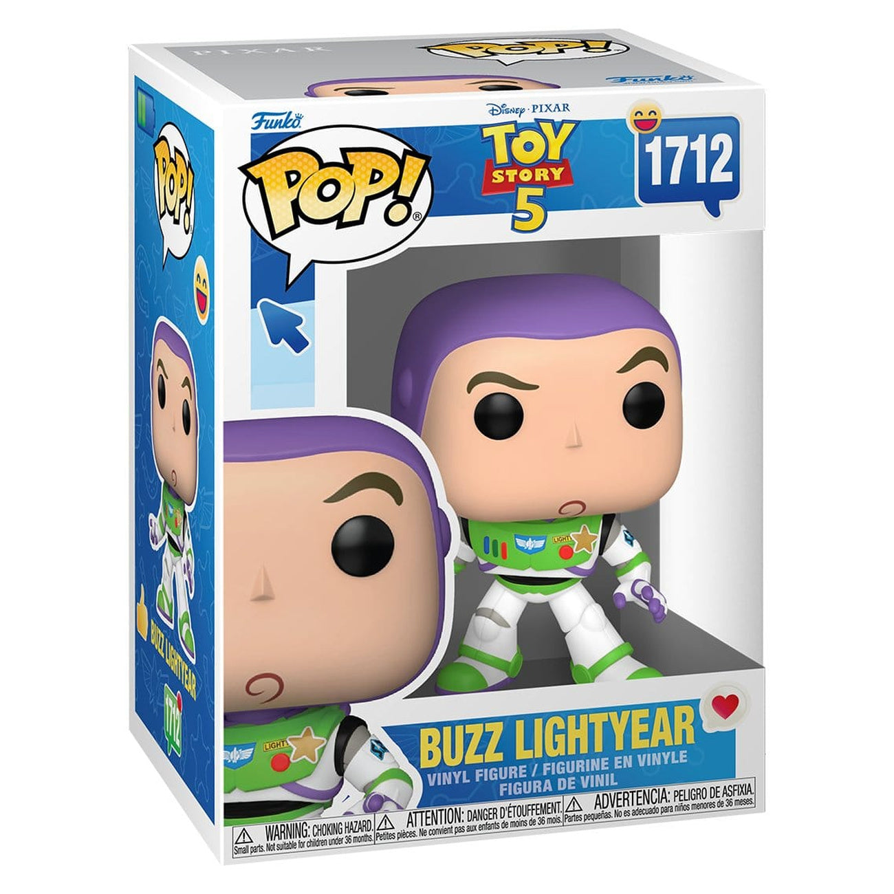 Produktbild Toy Story 5 POP! Disney vinylfigur Buzz Lightyear 9 cm