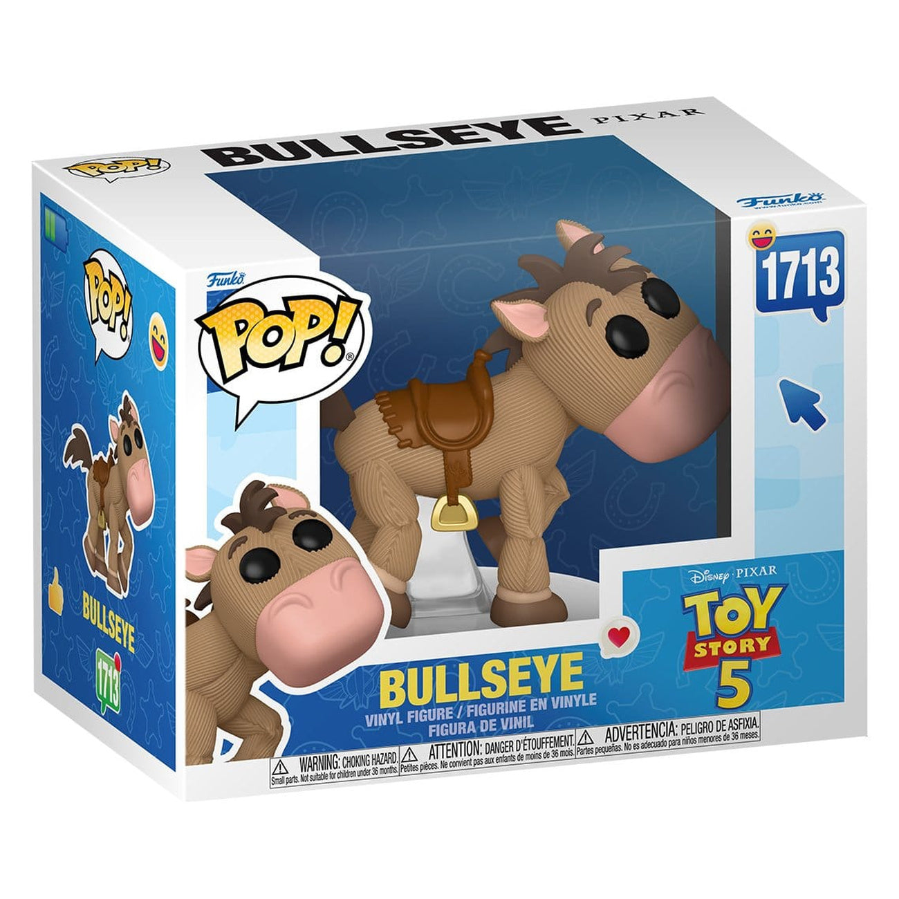 Produktbild Toy Story 5 POP! Premium Vinylfigur Bullseye 9 cm