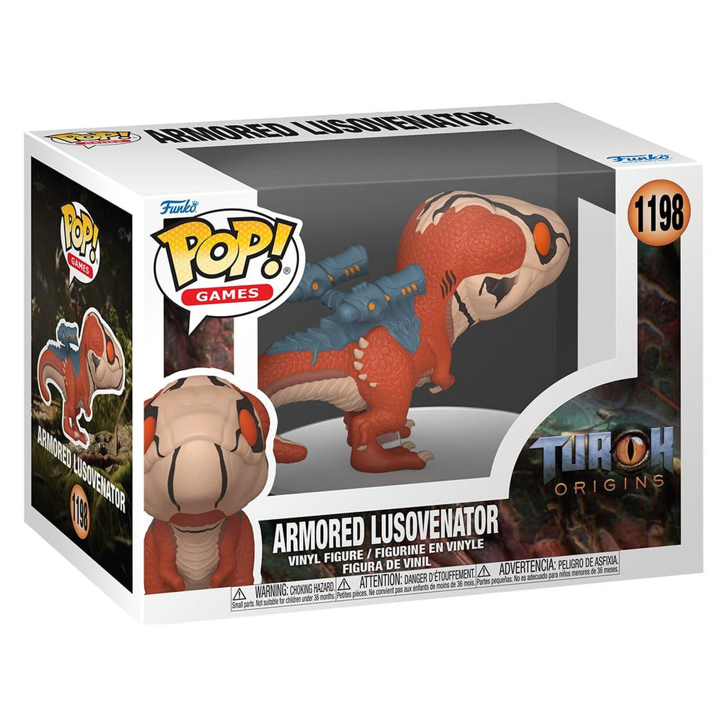 Produktbild Turok POP! Games Vinylfigur Armored Lusovenator 9 cm