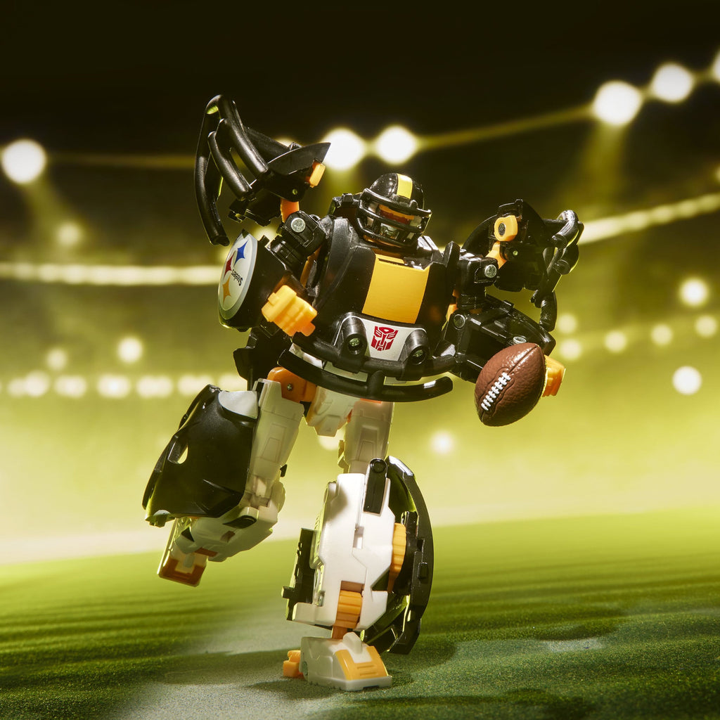 Produktbild Transformers x NFL Actionfigur Pittsburgh Steelers