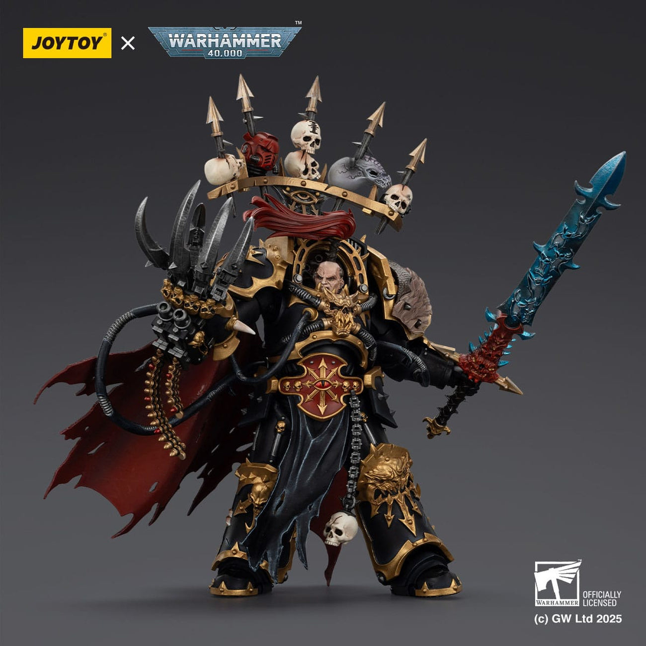 Product image Warhammer 40,000 action figure Black Legion Abaddon the Despoiler