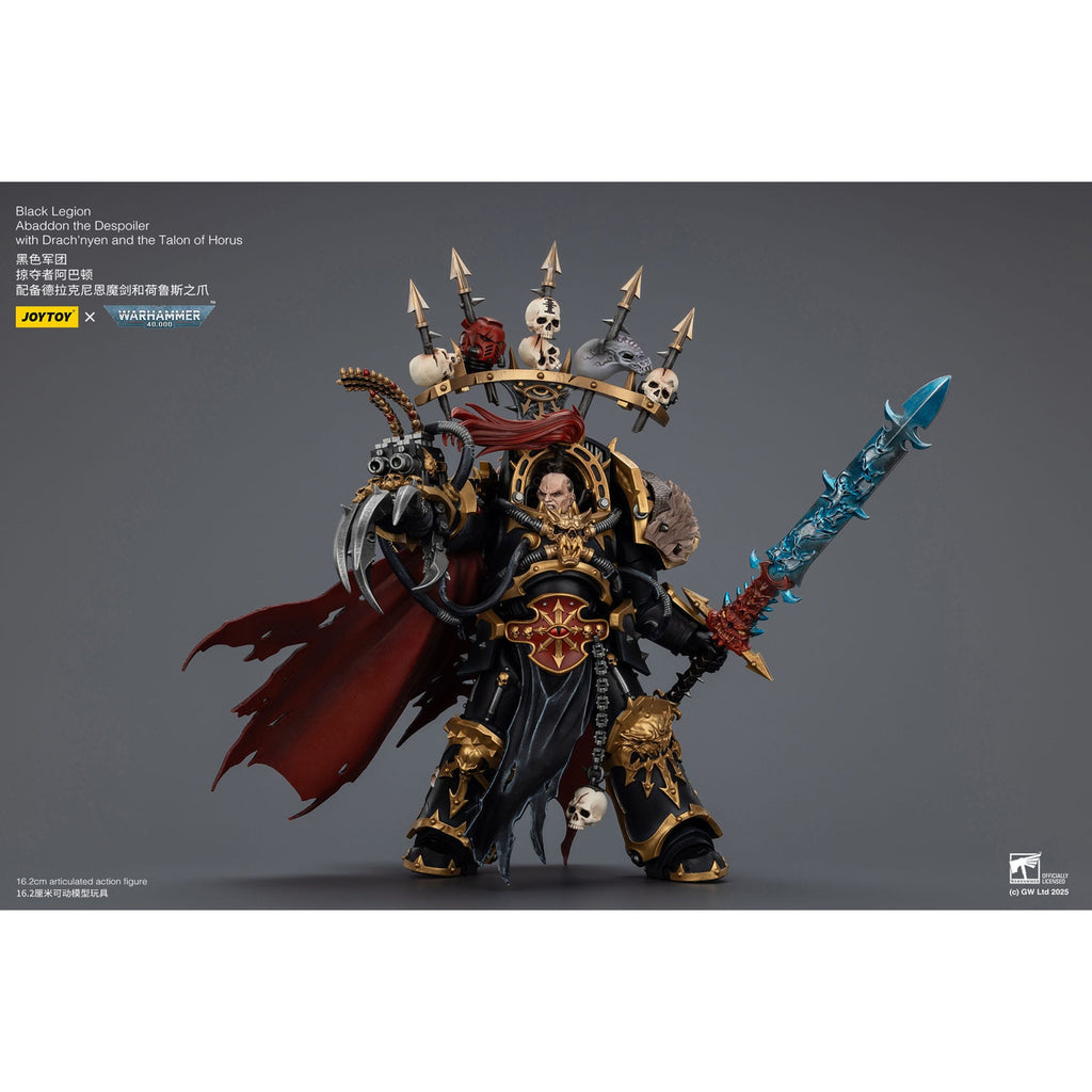 Product image Warhammer 40,000 action figure Black Legion Abaddon the Despoiler