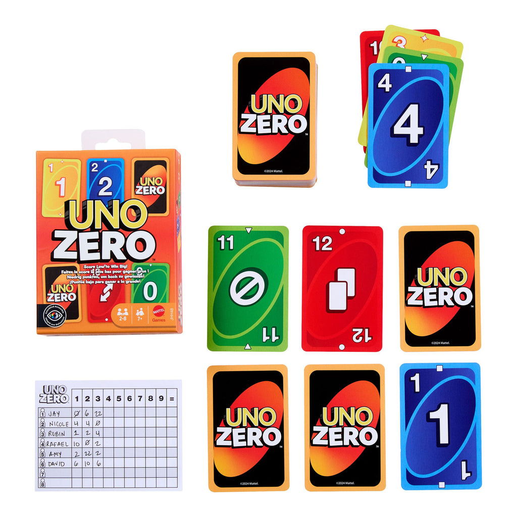 Product image UNO Zero Card Game