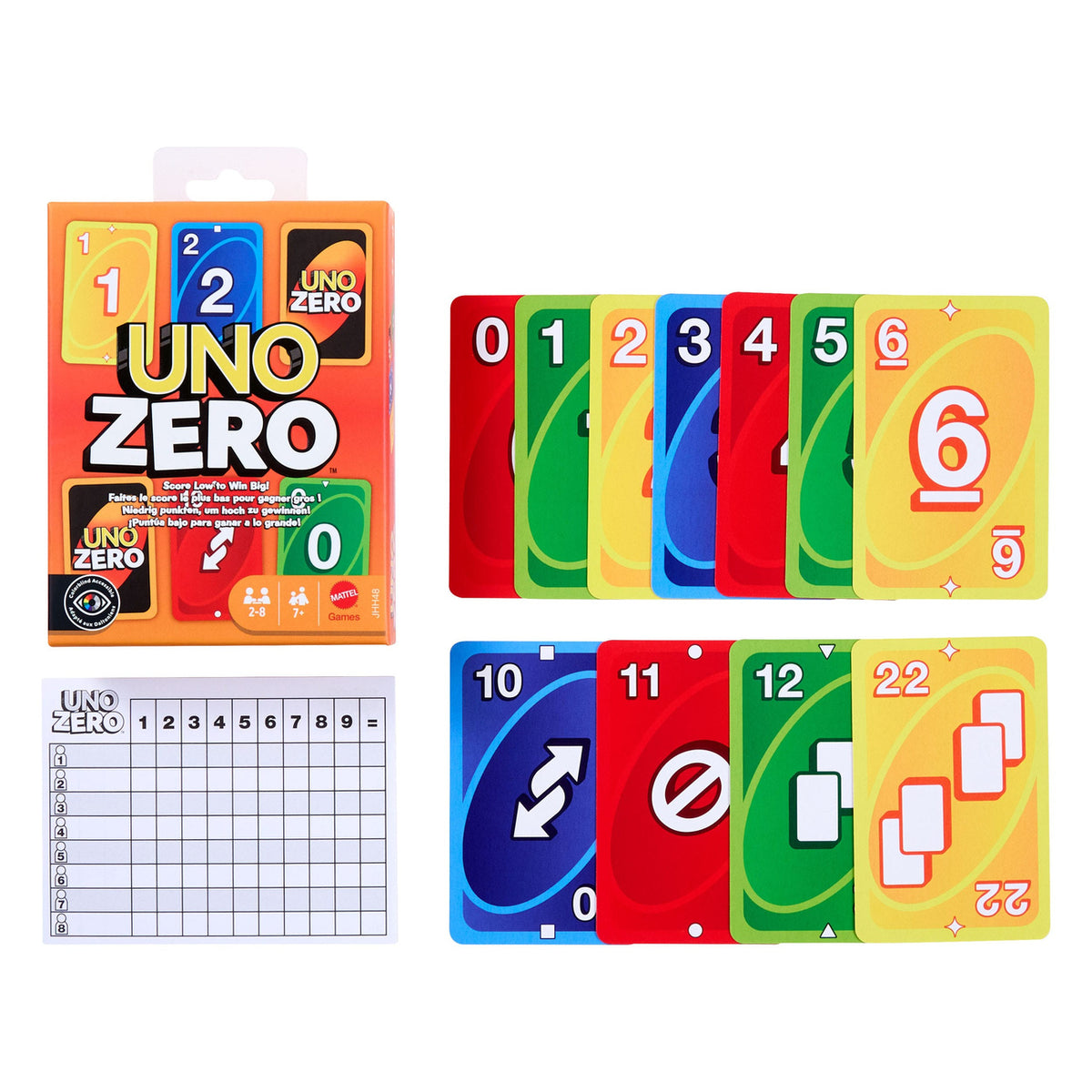 Product image UNO Zero Card Game