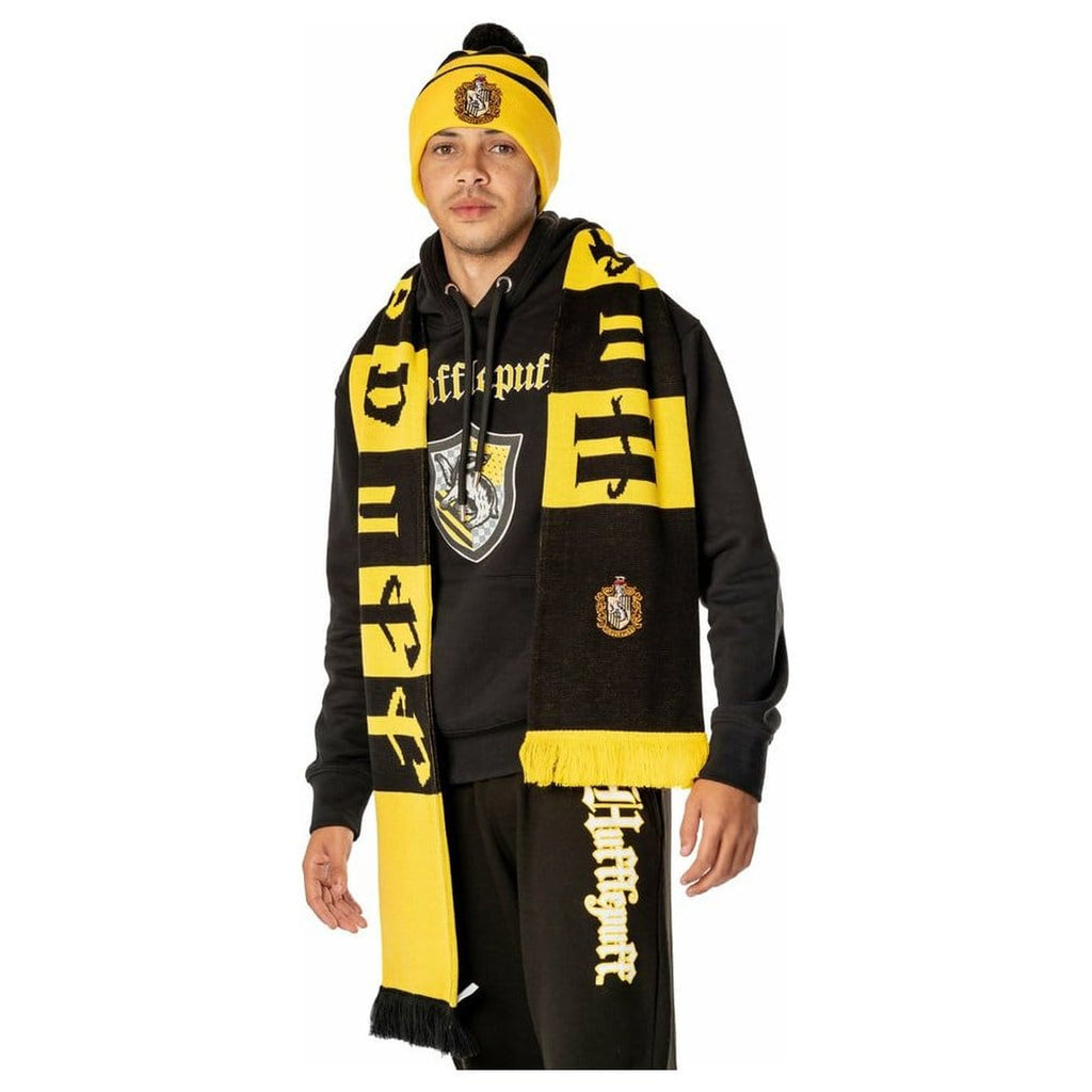 Produktbild Harry Potter Halsduk Hufflepuff Extra Lång