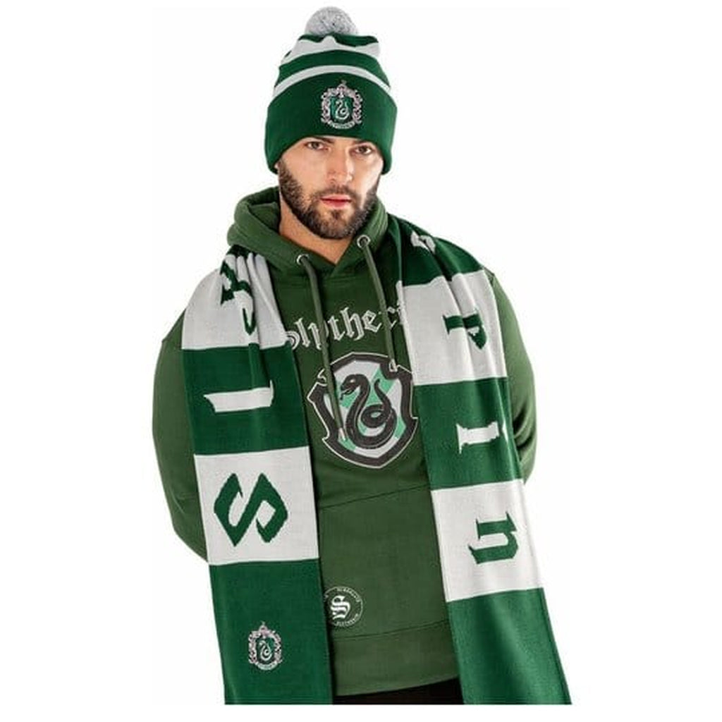 Produktbild Harry Potter Halsduk Slytherin Extra Lång