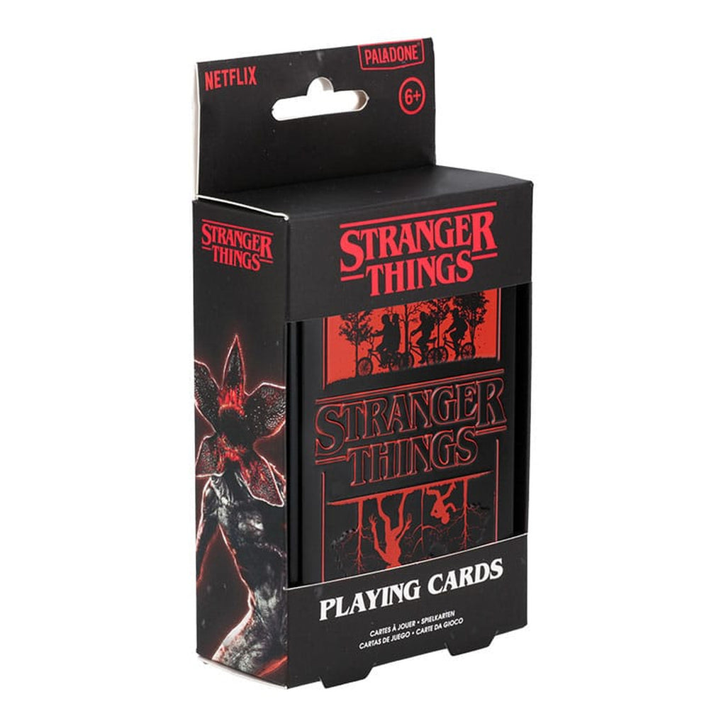 Produktbild Stranger Things 5 Spelkort Metall