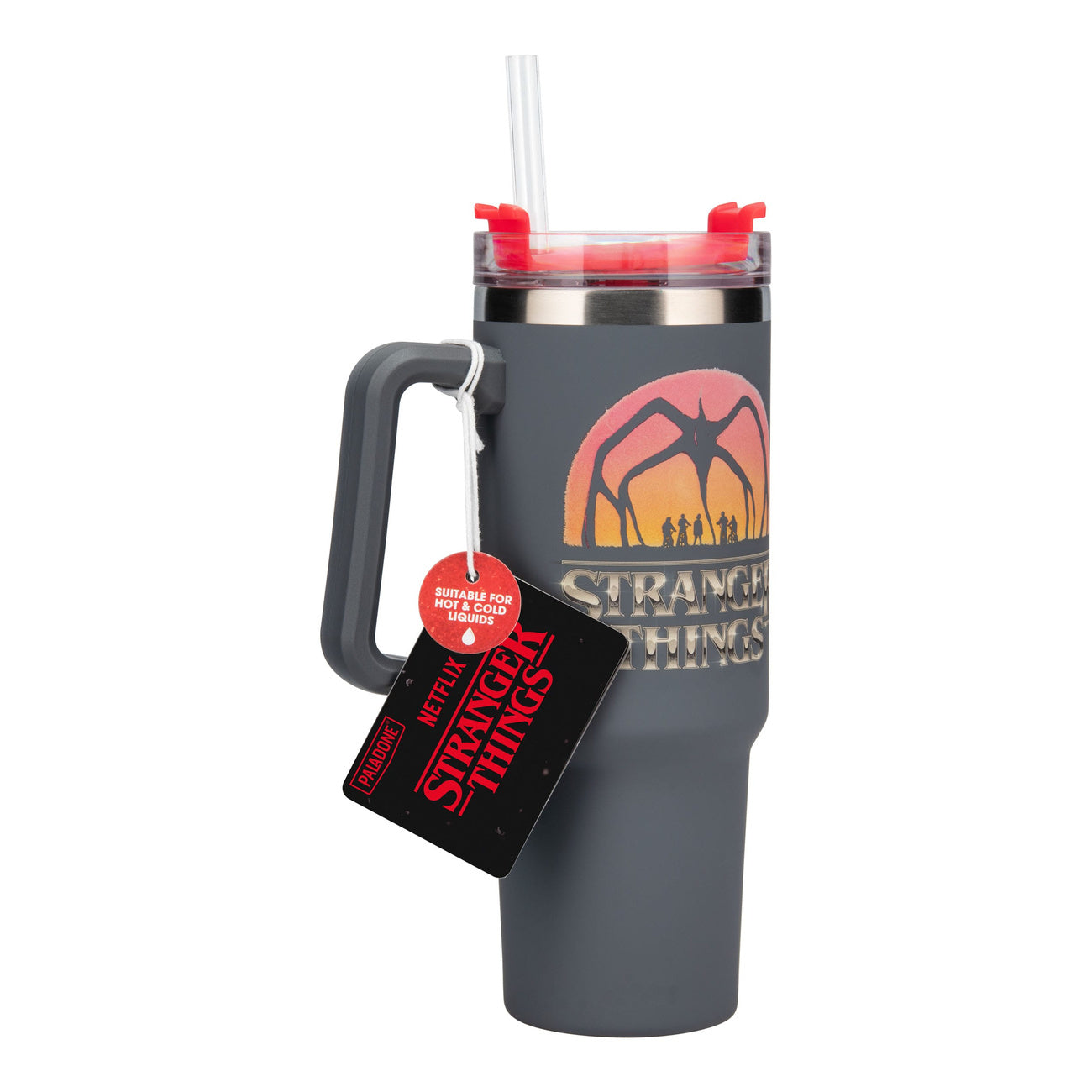 Produktbild Stranger Things 5 Mugg med sugrör 900 ml