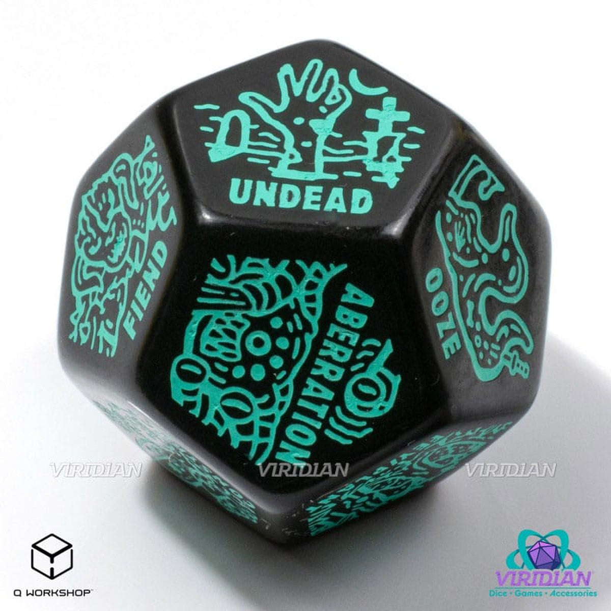 Produktbild Viridian Dice Jumbo Monster Generator D12 Tärning