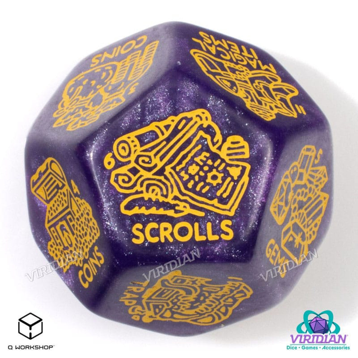 Produktbild Viridian Dice Jumbo Skattgenerator Tärning D12
