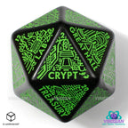 Produktbild Viridian Dice Jumbo Tärning Dungeon Room Generator D20
