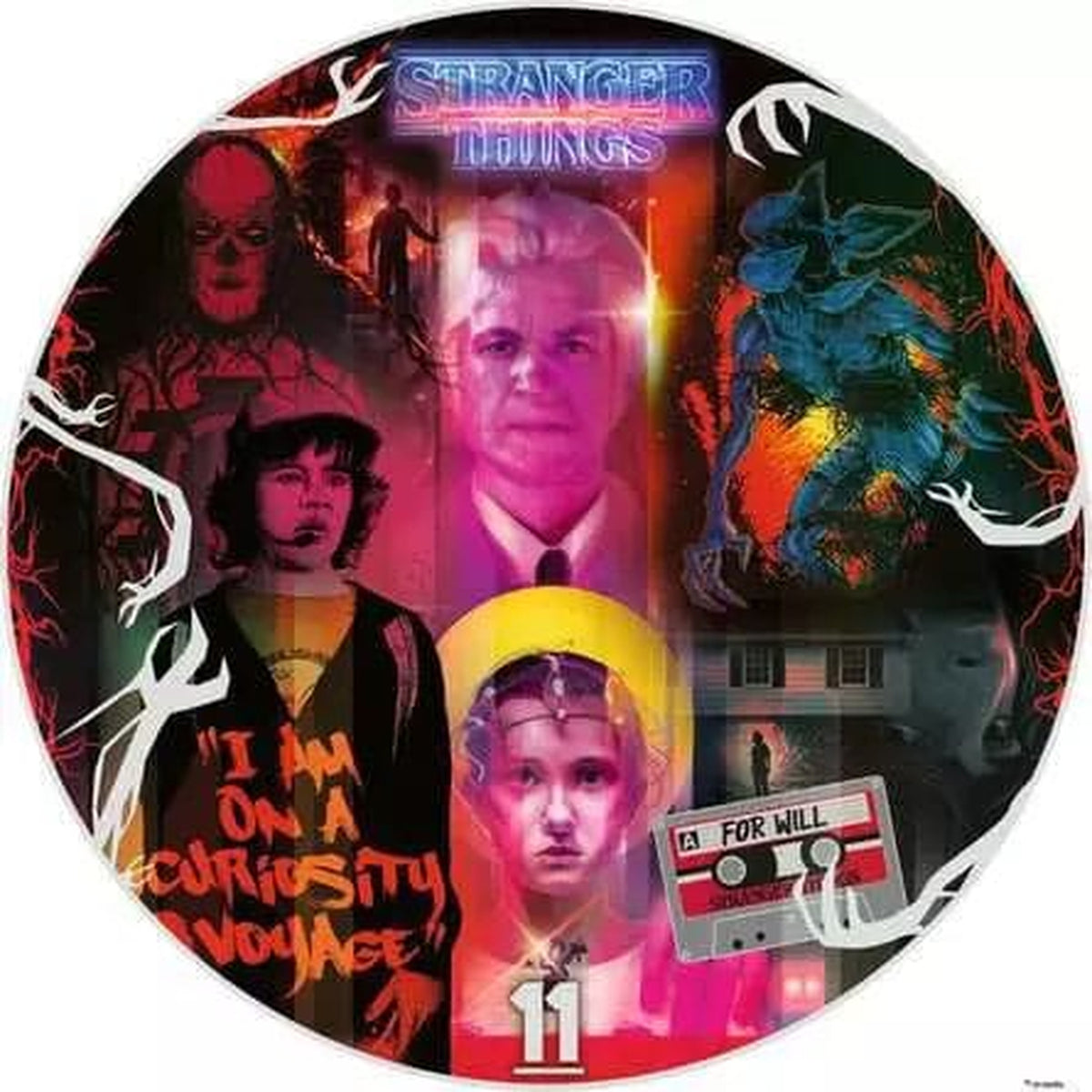 Produktbild Stranger Things Runt pussel Friends Don't Lie (500 Bitar)