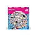 Produktbild Hello Kitty and Friends Rundt Pussel (500 Bitar)