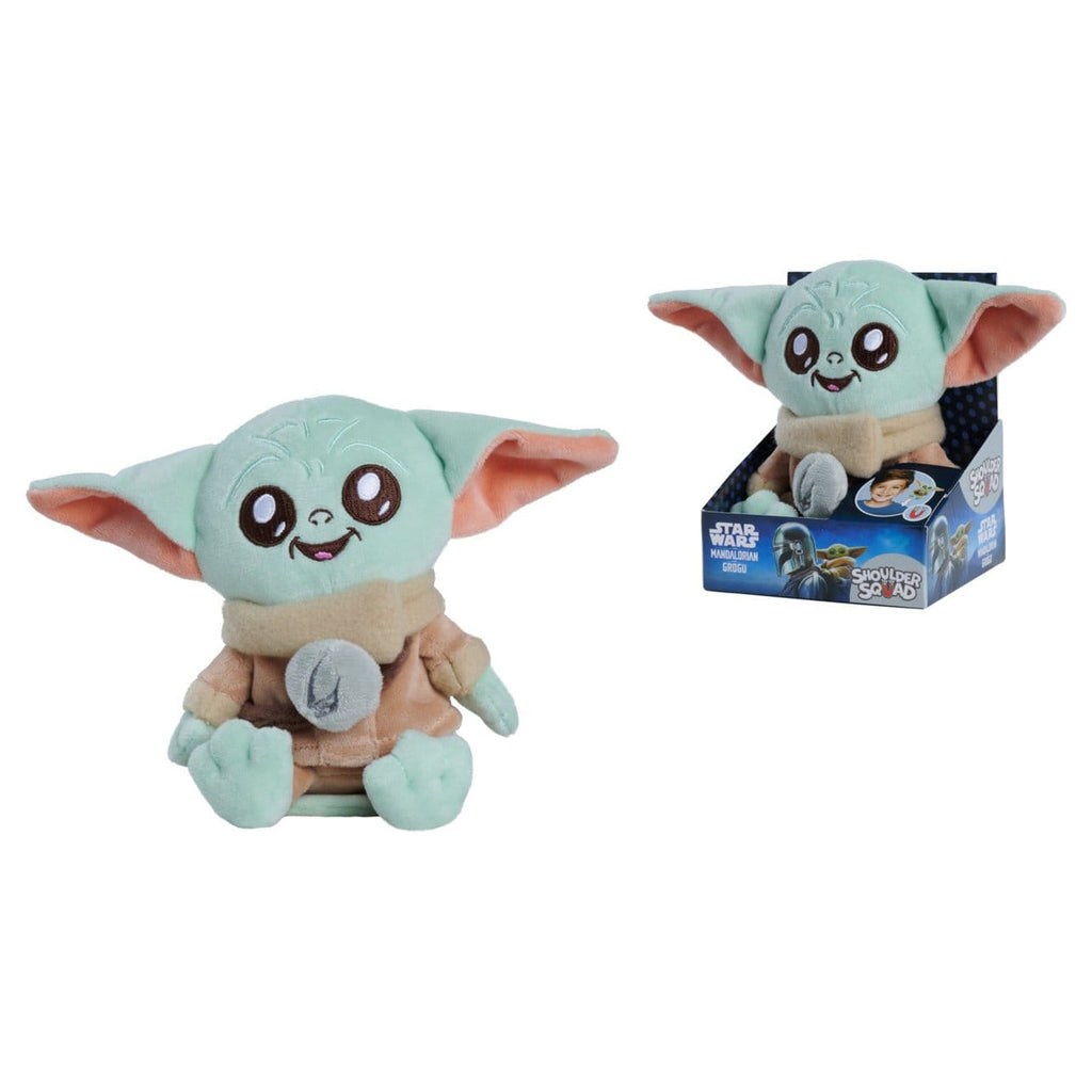 Produktbild Star Wars The Mandalorian Grogu axelplyschfigur 13 cm