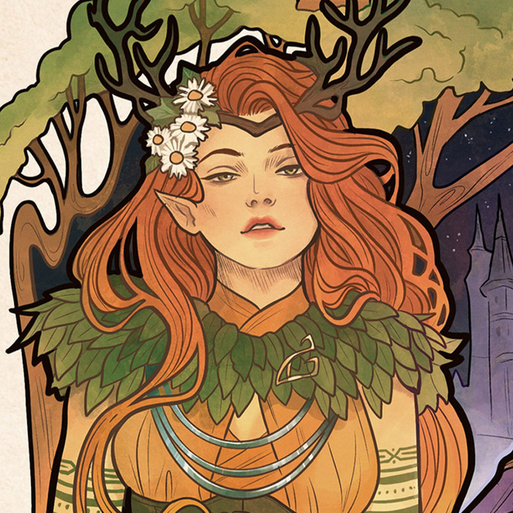 Produktbild Critical Role Konsttryck Marisha Ray: 10th Anniversary Art