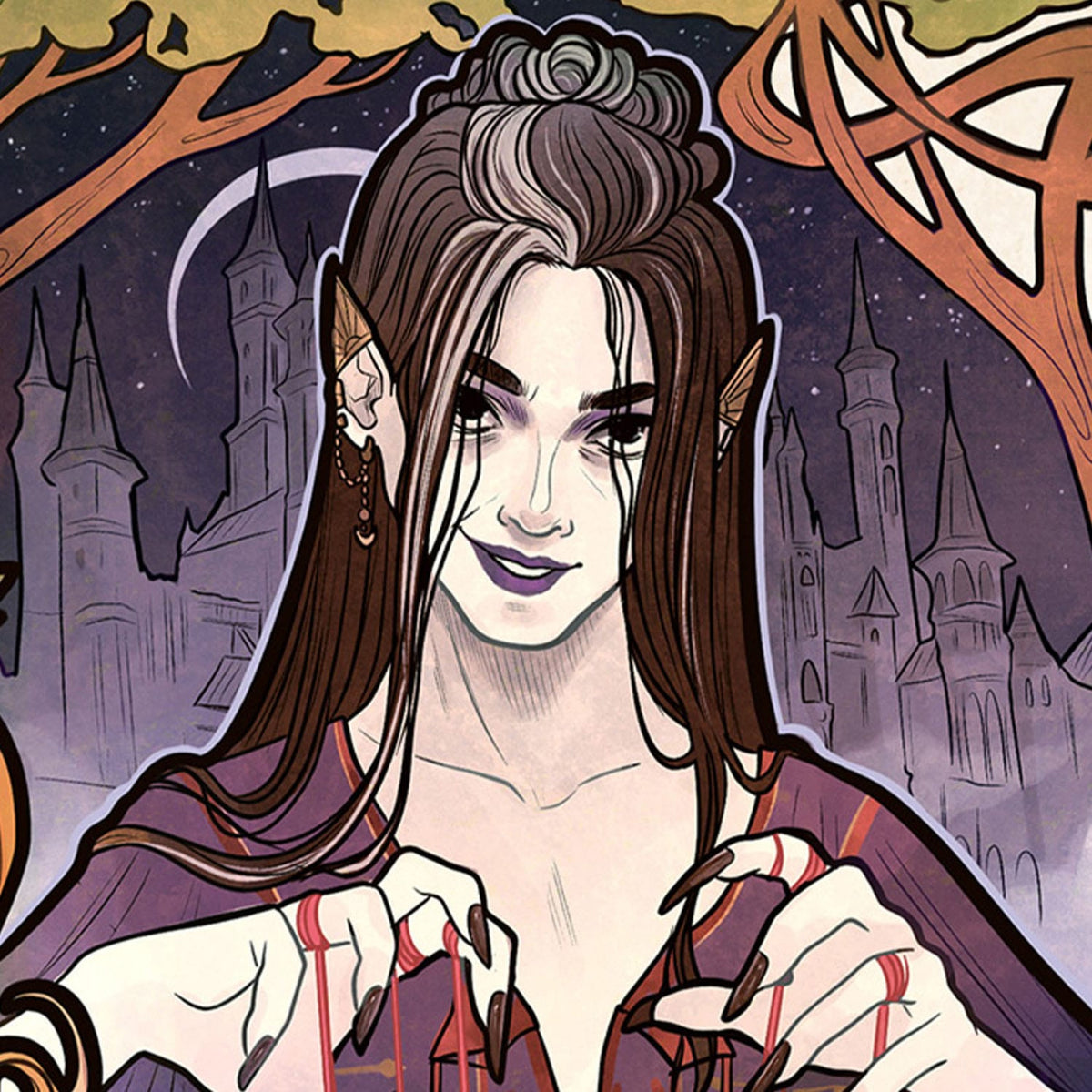 Produktbild Critical Role Konsttryck Marisha Ray: 10th Anniversary Art