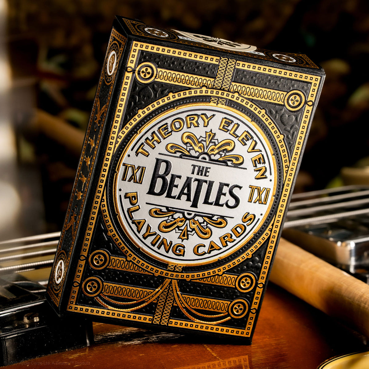 Produktbild The Beatles Spelkort Black Special Edition