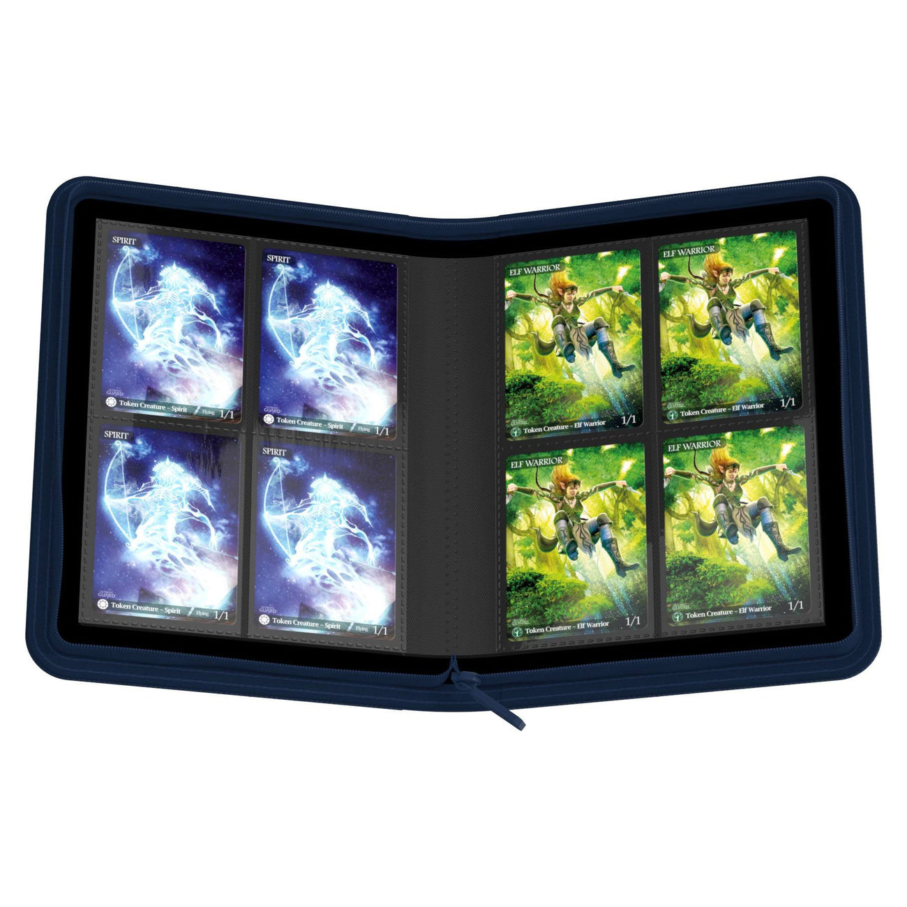 Produktbild Ultimate Guard Zipfolio 160 8-Pocket Xenoskin - Blå