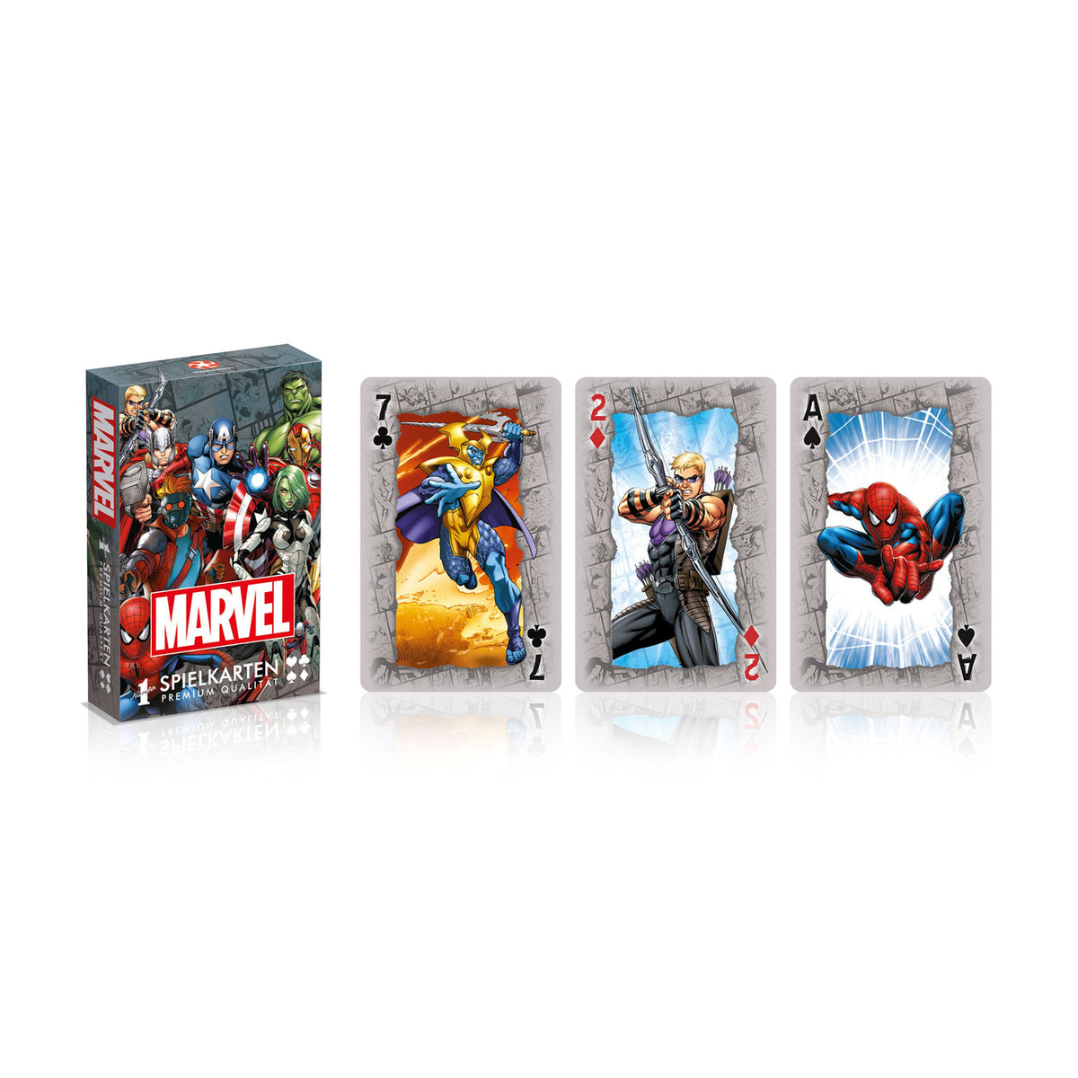 Produktbild Marvel Universe Number 1 Spelkort