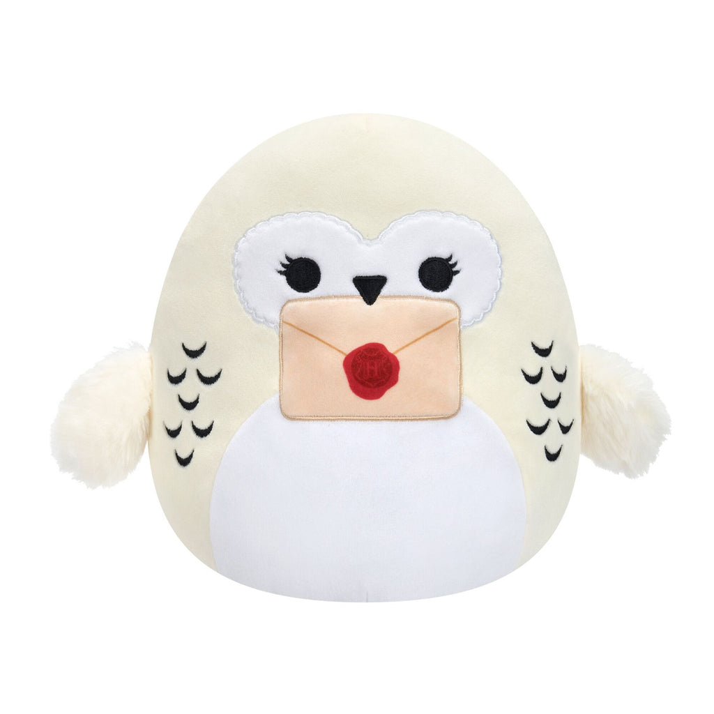 Produktbild Hedwig med Hogwarts-brev Squishmallows plyschfigur - Harry Potter