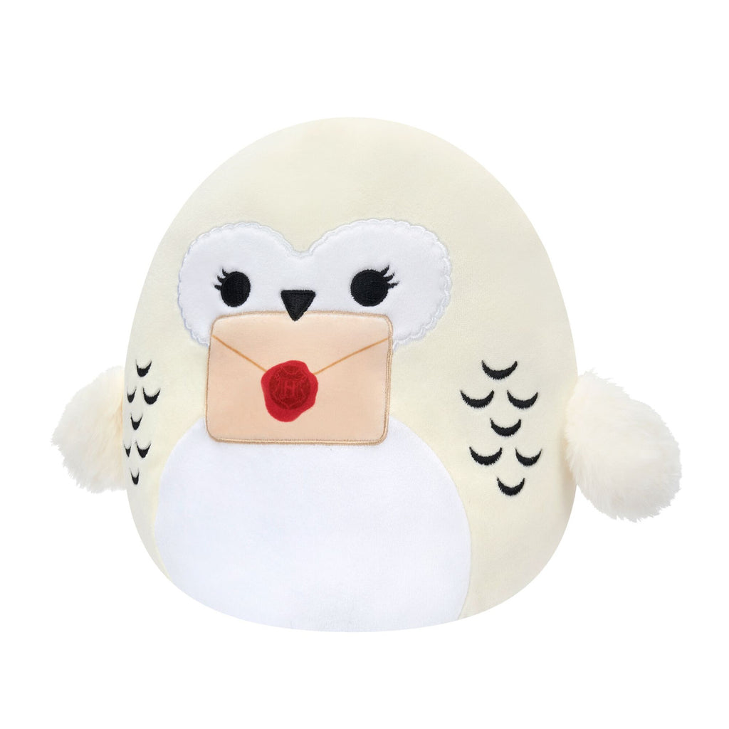Produktbild Hedwig med Hogwarts-brev Squishmallows plyschfigur - Harry Potter