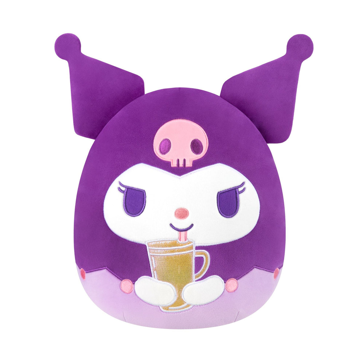 Produktbild Kuromi med mugg Squishmallows plyschfigur - Hello Kitty