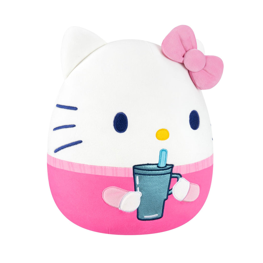 Produktbild Hello Kitty med mugg Squishmallows gosedjursfigur