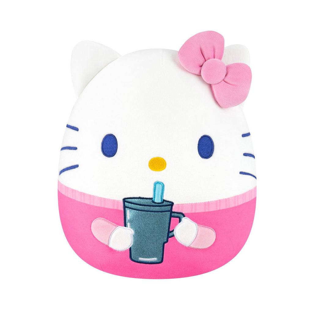 Produktbild Hello Kitty med mugg Squishmallows gosedjursfigur