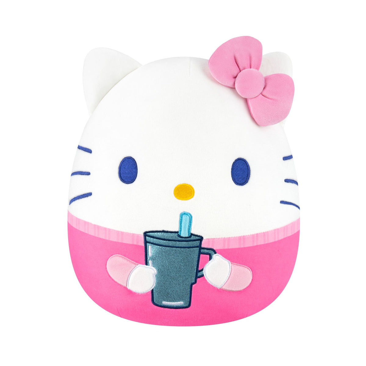 Produktbild Hello Kitty med mugg Squishmallows gosedjursfigur