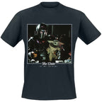 Produktbild The Child is My Co-Pilot T-shirt svart - Star Wars The Mandalorian