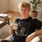 Produktbild The Child is My Co-Pilot T-shirt svart - Star Wars The Mandalorian