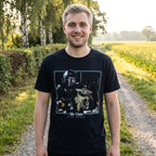 Produktbild The Child is My Co-Pilot T-shirt svart - Star Wars The Mandalorian
