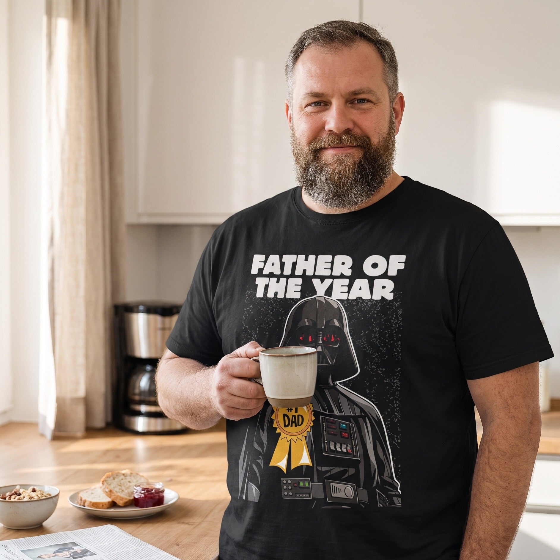 Produktbild Darth Vader Father of the Year T-shirt - Star Wars