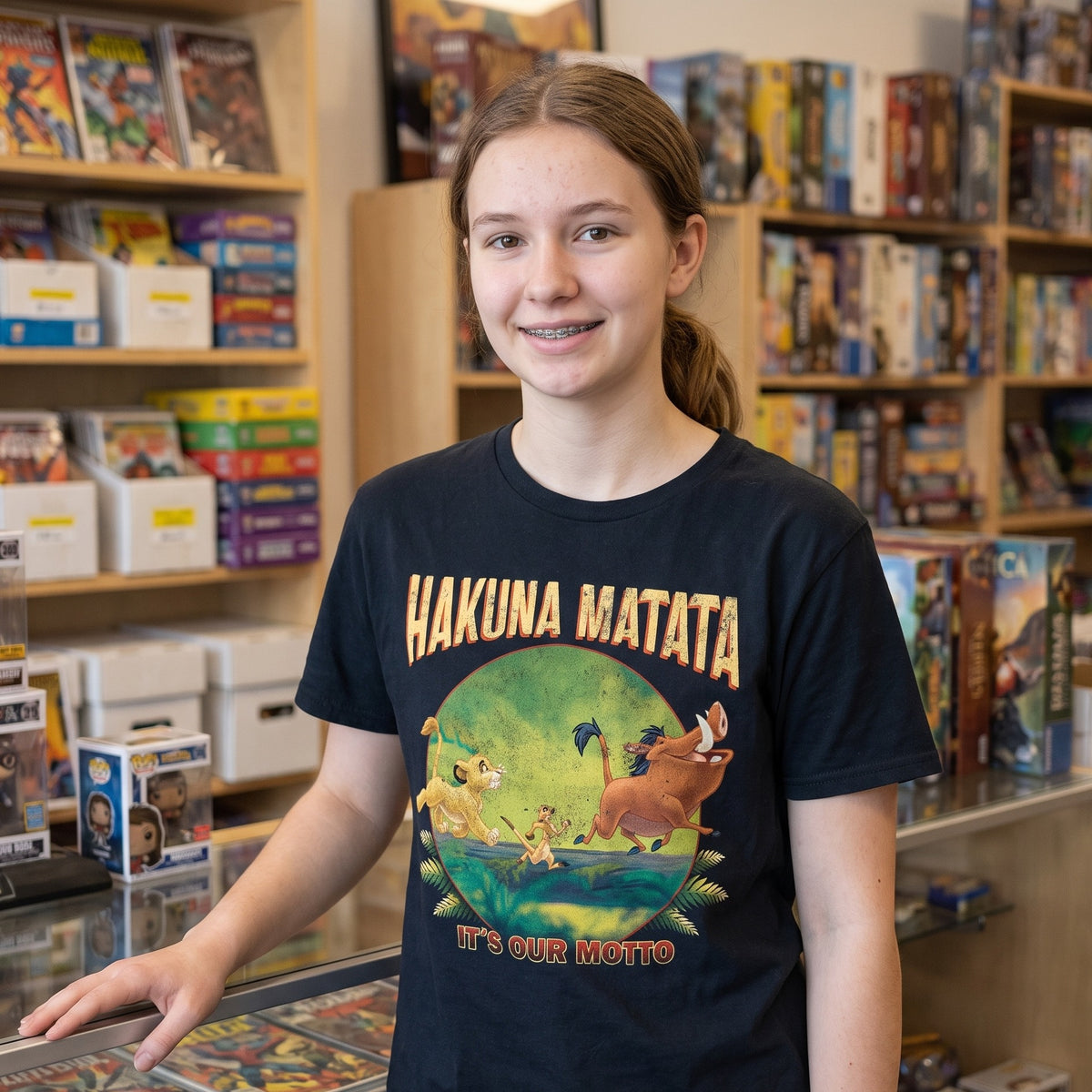 Produktbild Lejonkungen – Hakuna Matata T-shirt