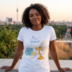 Produktbild Skönheten och Odjuret - Be Our Guest dam-T-shirt vit