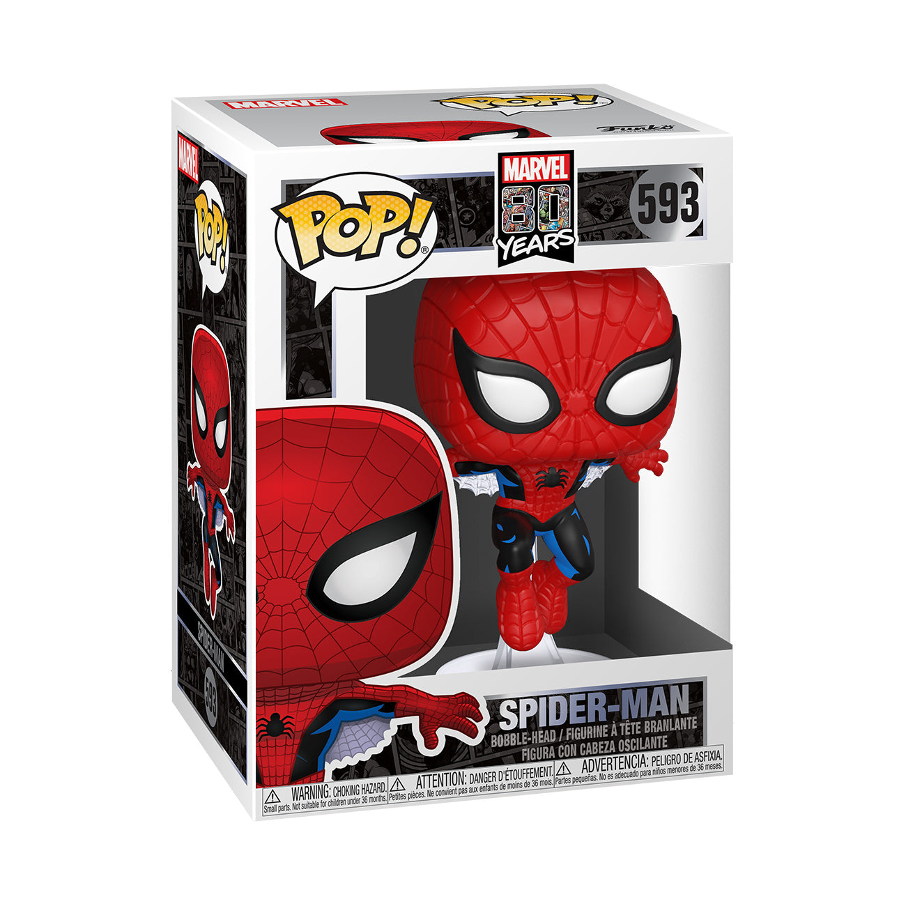 Product image Spider-Man - First Appearance Marvel 80th Funko Pop! Figure