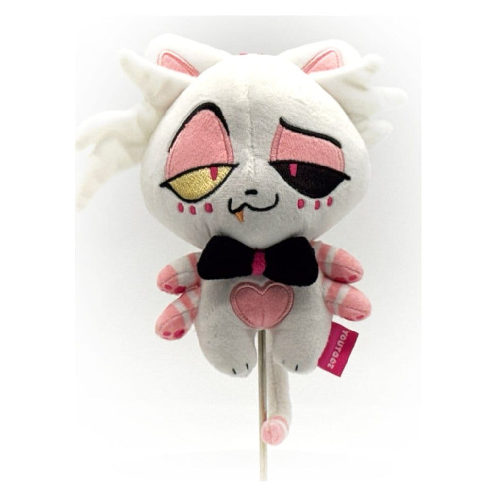 Produktbild Hazbin Hotel - Angel Dust Kitty plysch-nyckelring